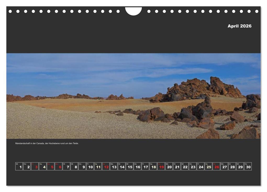 Weitere Ansicht: Teneriffa im Panorama (Wandkalender 2026 DIN A4 quer), CALVENDO Monatskalender | Paul Linden, Calvendo