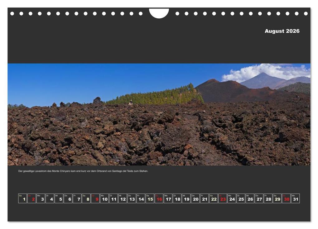Weitere Ansicht: Teneriffa im Panorama (Wandkalender 2026 DIN A4 quer), CALVENDO Monatskalender | Paul Linden, Calvendo