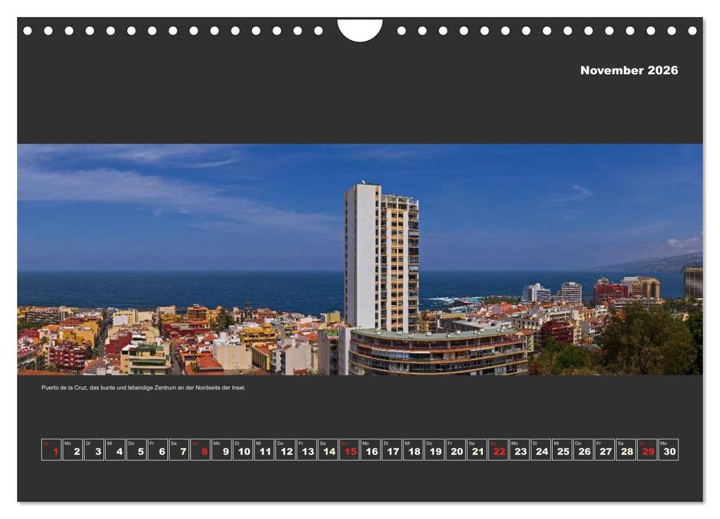 Weitere Ansicht: Teneriffa im Panorama (Wandkalender 2026 DIN A4 quer), CALVENDO Monatskalender | Paul Linden, Calvendo
