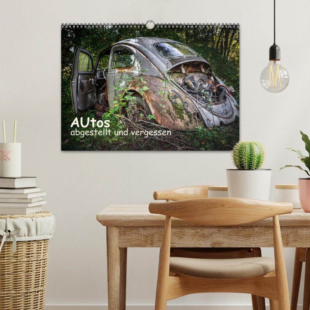 Weitere Ansicht: Autos, abgestellt und vergessen (Wandkalender 2026 DIN A3 quer), CALVENDO Monatskalender | Dirk Rosin, Calvendo