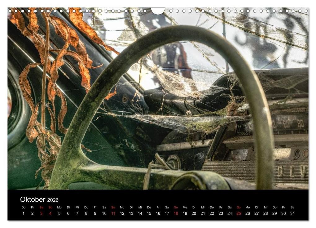 Weitere Ansicht: Autos, abgestellt und vergessen (Wandkalender 2026 DIN A3 quer), CALVENDO Monatskalender | Dirk Rosin, Calvendo