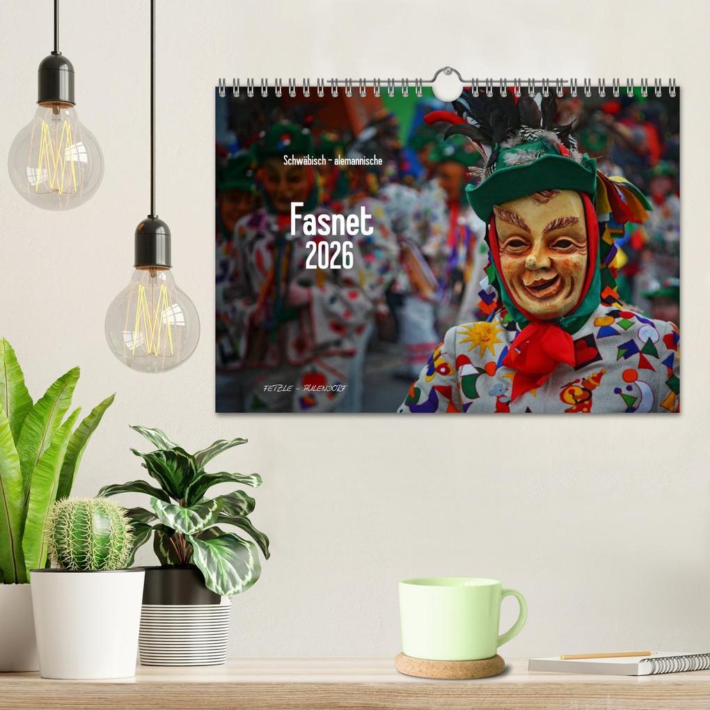 Weitere Ansicht: Schwäbisch alemannische Fasnet (Wandkalender 2026 DIN A4 quer), CALVENDO Monatskalender | Horst Hoch, Calvendo