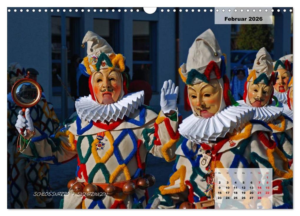 Weitere Ansicht: Schwäbisch alemannische Fasnet (Wandkalender 2026 DIN A3 quer), CALVENDO Monatskalender | Horst Hoch, Calvendo