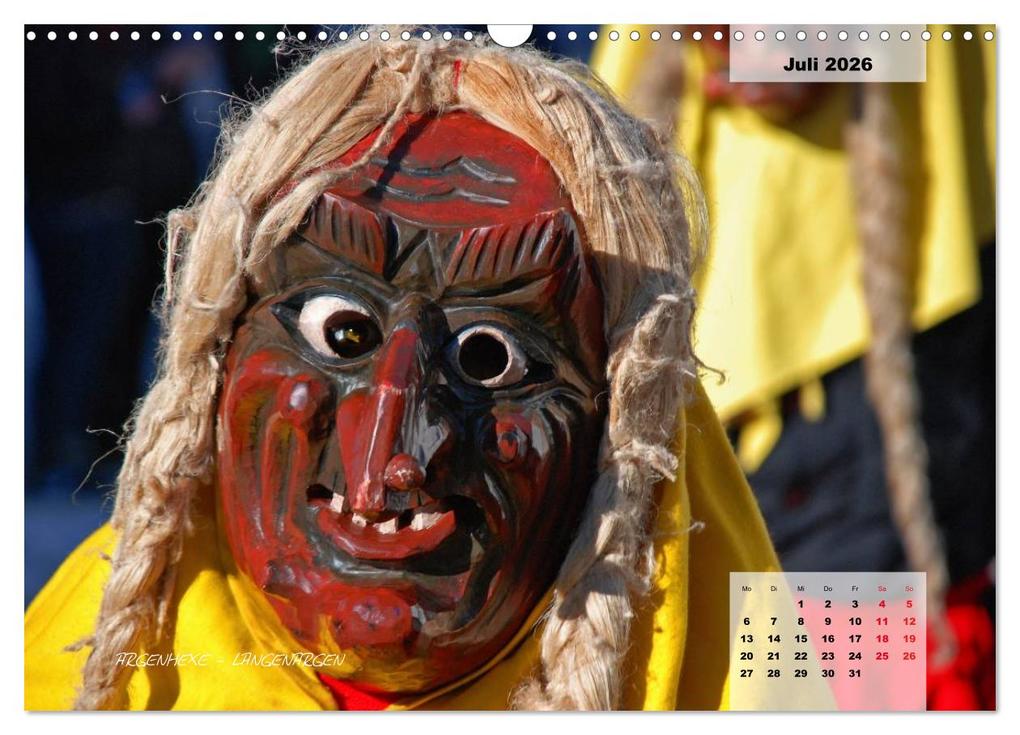 Weitere Ansicht: Schwäbisch alemannische Fasnet (Wandkalender 2026 DIN A3 quer), CALVENDO Monatskalender | Horst Hoch, Calvendo