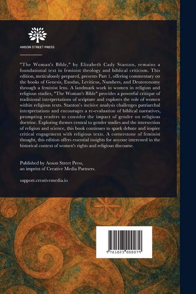 Weitere Ansicht: The Woman's Bible | Elizabeth Cady Stanton