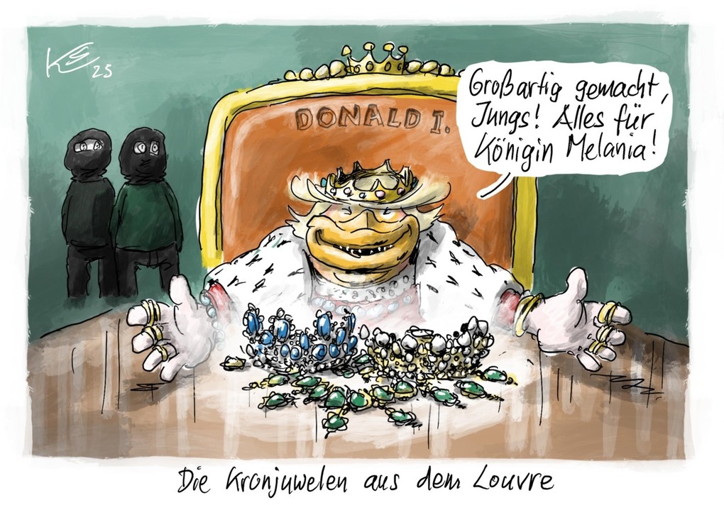 Weitere Ansicht: Stuttmann Karikaturen 2025 | Klaus Stuttmann