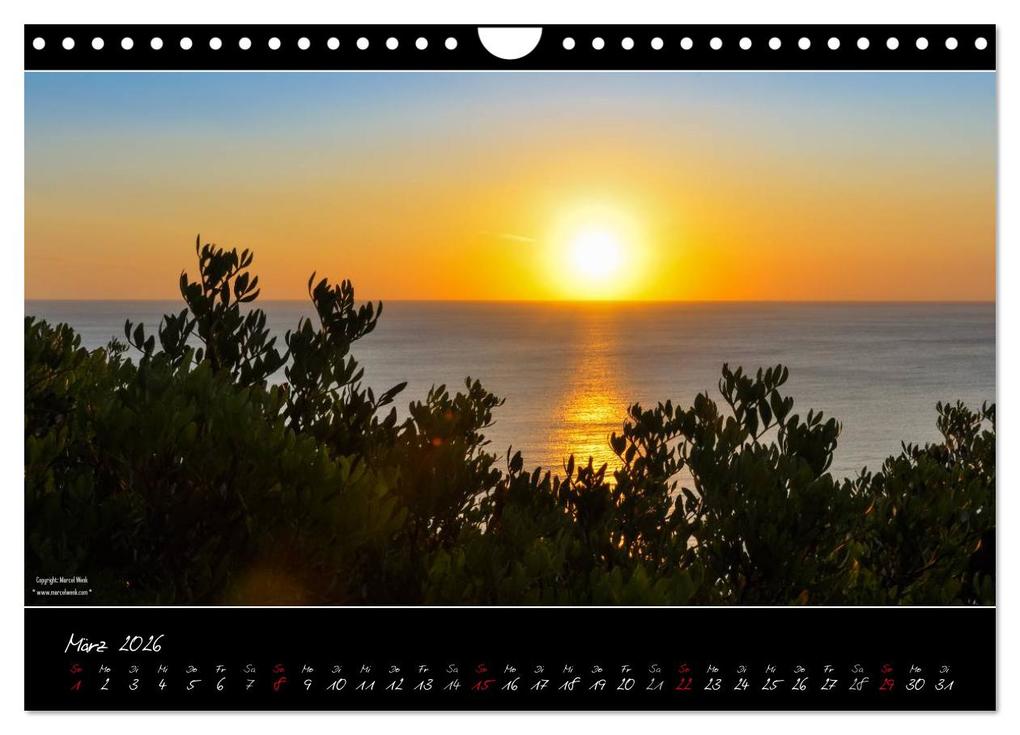 Weitere Ansicht: Sardinien Panoramakalender / CH-Version (Wandkalender 2026 DIN A4 quer), CALVENDO Monatskalender | Marcel Wenk, Calvendo