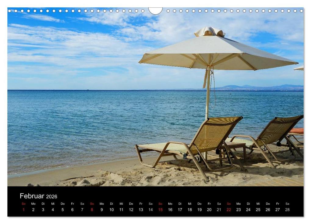 Weitere Ansicht: Chalkidiki: Kassandra, Sithonia, Athos (Wandkalender 2026 DIN A3 quer), CALVENDO Monatskalender | Helmut Westerdorf, Calvendo