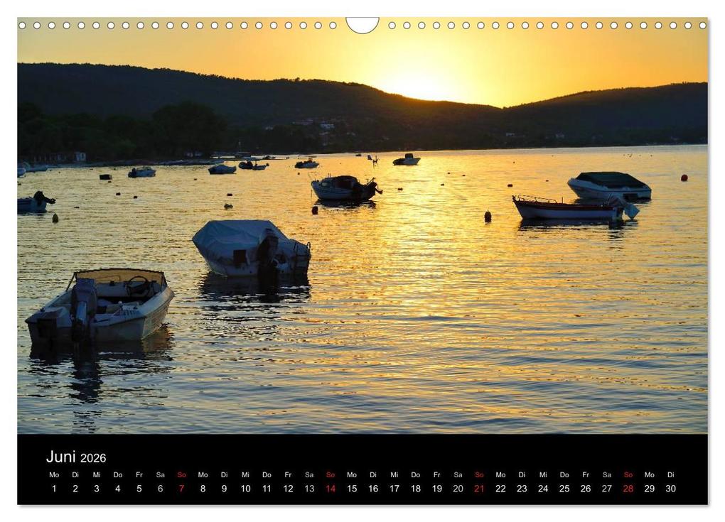Weitere Ansicht: Chalkidiki: Kassandra, Sithonia, Athos (Wandkalender 2026 DIN A3 quer), CALVENDO Monatskalender | Helmut Westerdorf, Calvendo