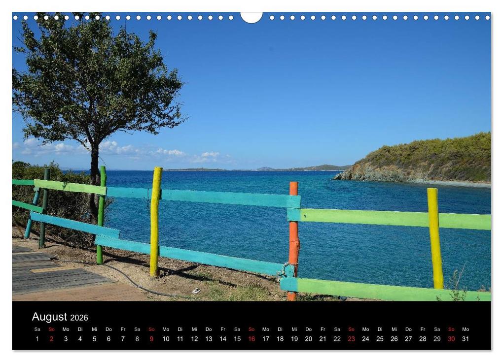 Weitere Ansicht: Chalkidiki: Kassandra, Sithonia, Athos (Wandkalender 2026 DIN A3 quer), CALVENDO Monatskalender | Helmut Westerdorf, Calvendo