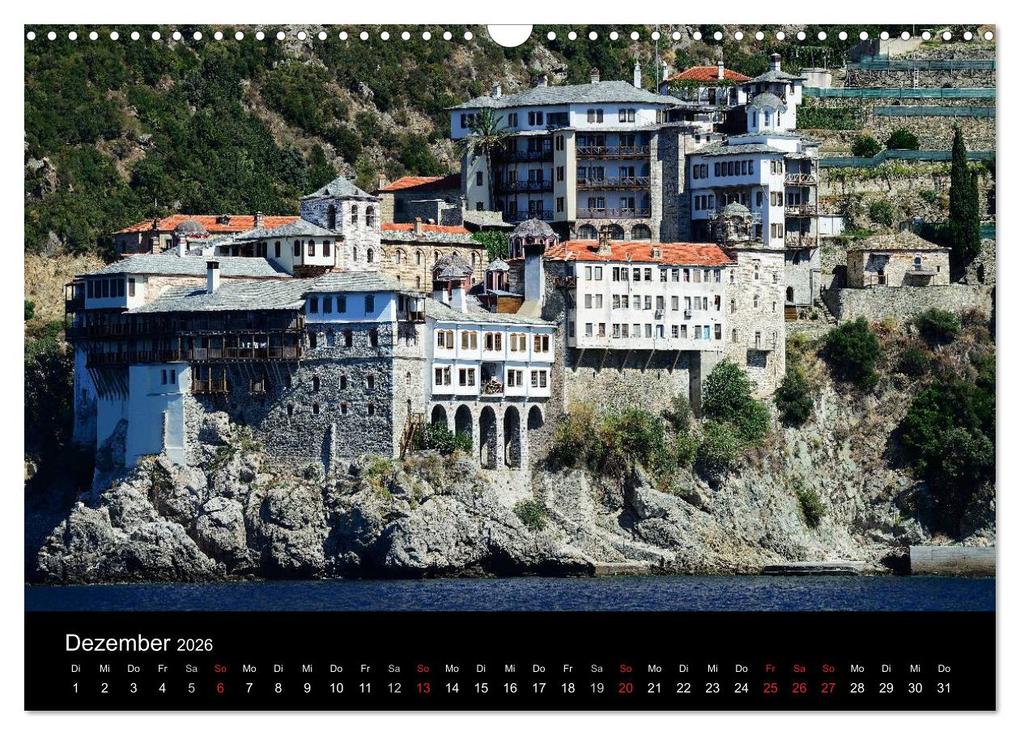 Weitere Ansicht: Chalkidiki: Kassandra, Sithonia, Athos (Wandkalender 2026 DIN A3 quer), CALVENDO Monatskalender | Helmut Westerdorf, Calvendo