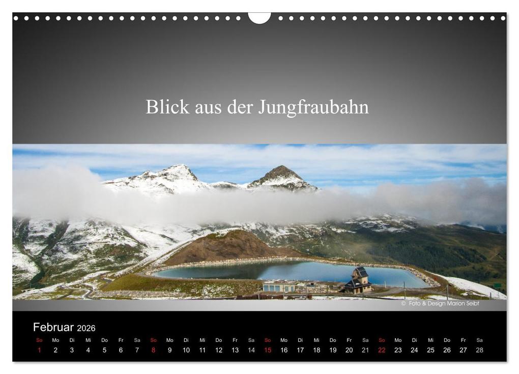 Weitere Ansicht: Panorama Schweiz (Wandkalender 2026 DIN A3 quer), CALVENDO Monatskalender | Marion Seibt, Calvendo