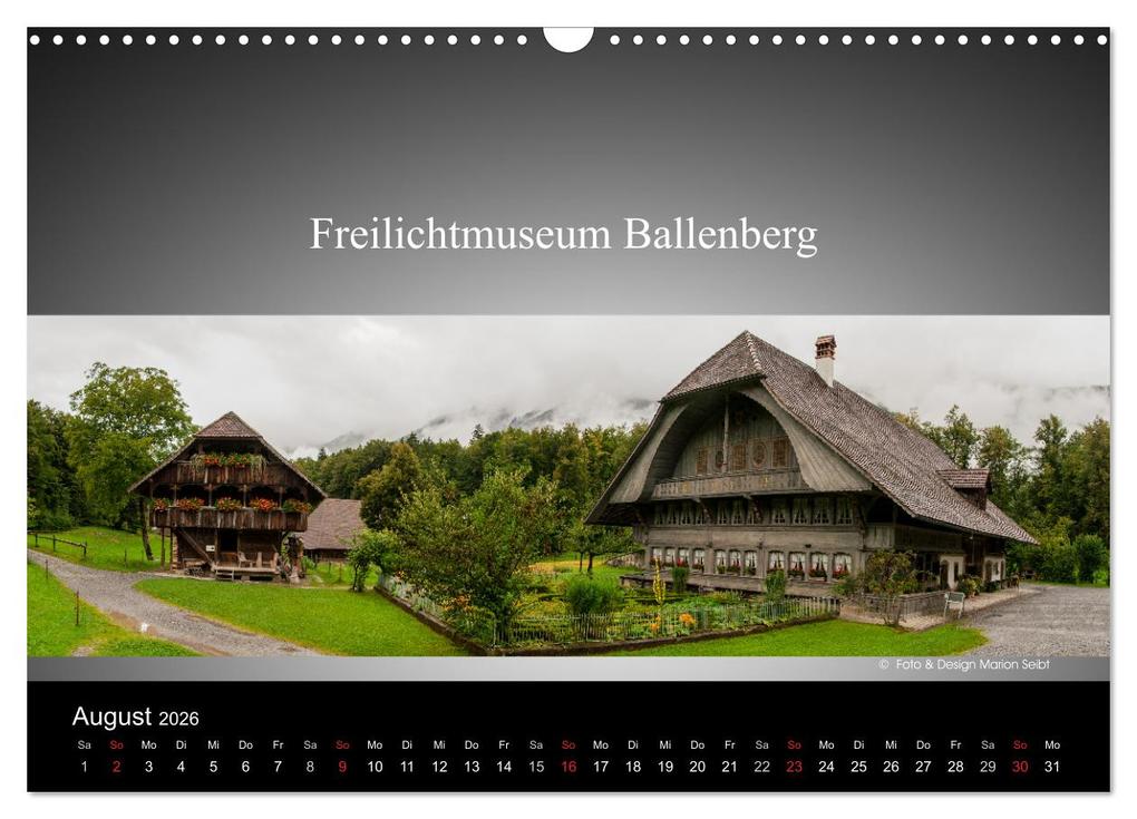 Weitere Ansicht: Panorama Schweiz (Wandkalender 2026 DIN A3 quer), CALVENDO Monatskalender | Marion Seibt, Calvendo