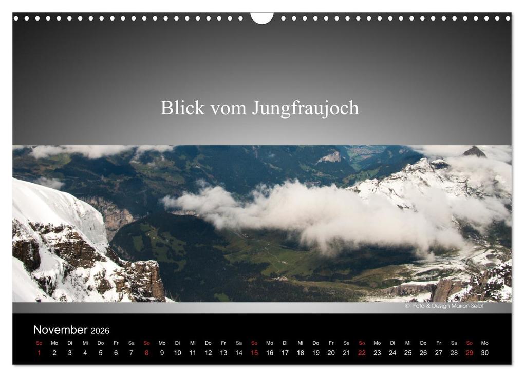 Weitere Ansicht: Panorama Schweiz (Wandkalender 2026 DIN A3 quer), CALVENDO Monatskalender | Marion Seibt, Calvendo