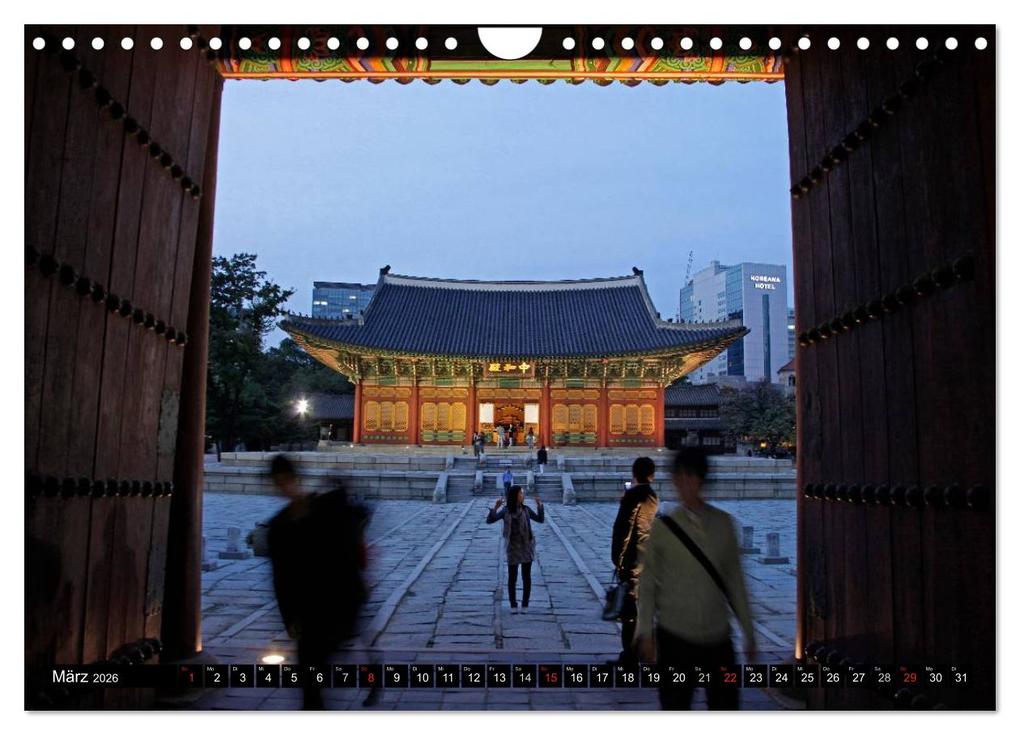 Weitere Ansicht: Seoul (Wandkalender 2026 DIN A4 quer), CALVENDO Monatskalender | Peter Schickert, Calvendo