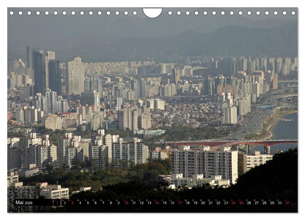 Weitere Ansicht: Seoul (Wandkalender 2026 DIN A4 quer), CALVENDO Monatskalender | Peter Schickert, Calvendo