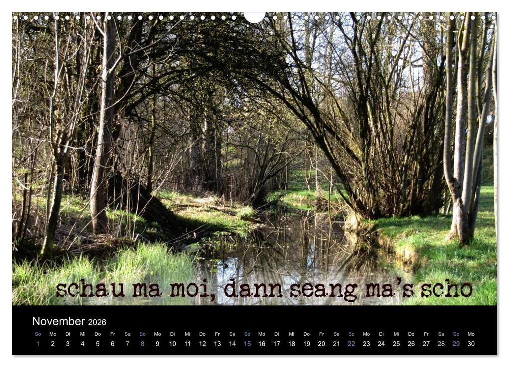 Weitere Ansicht: Baierische Lebensweisheiten (Wandkalender 2026 DIN A3 quer), CALVENDO Monatskalender | ~bwd~ ~bwd~, Calvendo, ~bwd~