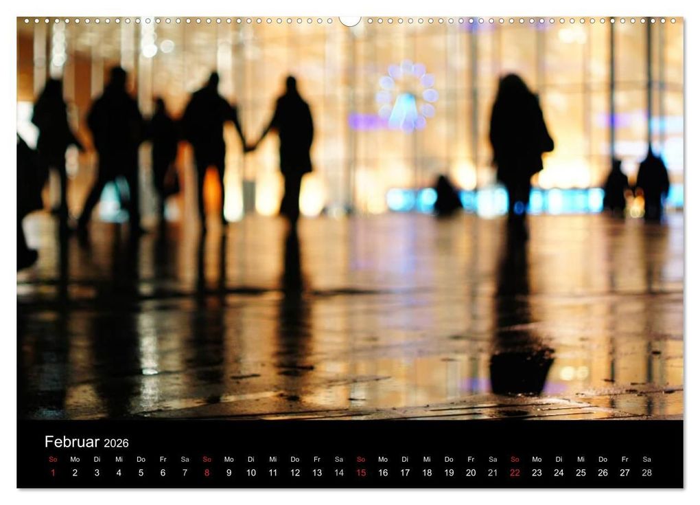 Weitere Ansicht: köln dunkelbunt II - Die Stadt leuchtet! (Wandkalender 2026 DIN A2 quer), CALVENDO Monatskalender | Peter Brüggen // www. koelndunkelbunt.de, Calvendo