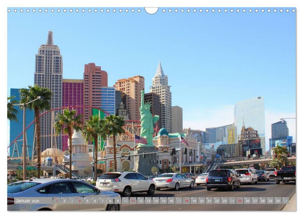 Weitere Ansicht: Las Vegas - Nevada (Wandkalender 2026 DIN A3 quer), CALVENDO Monatskalender | Katrin Lantzsch, Calvendo