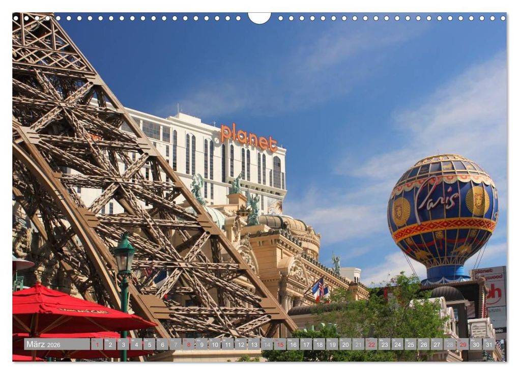 Weitere Ansicht: Las Vegas - Nevada (Wandkalender 2026 DIN A3 quer), CALVENDO Monatskalender | Katrin Lantzsch, Calvendo