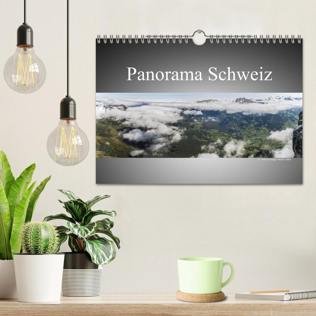 Weitere Ansicht: Panorama Schweiz (Wandkalender 2026 DIN A4 quer), CALVENDO Monatskalender | Marion Seibt, Calvendo