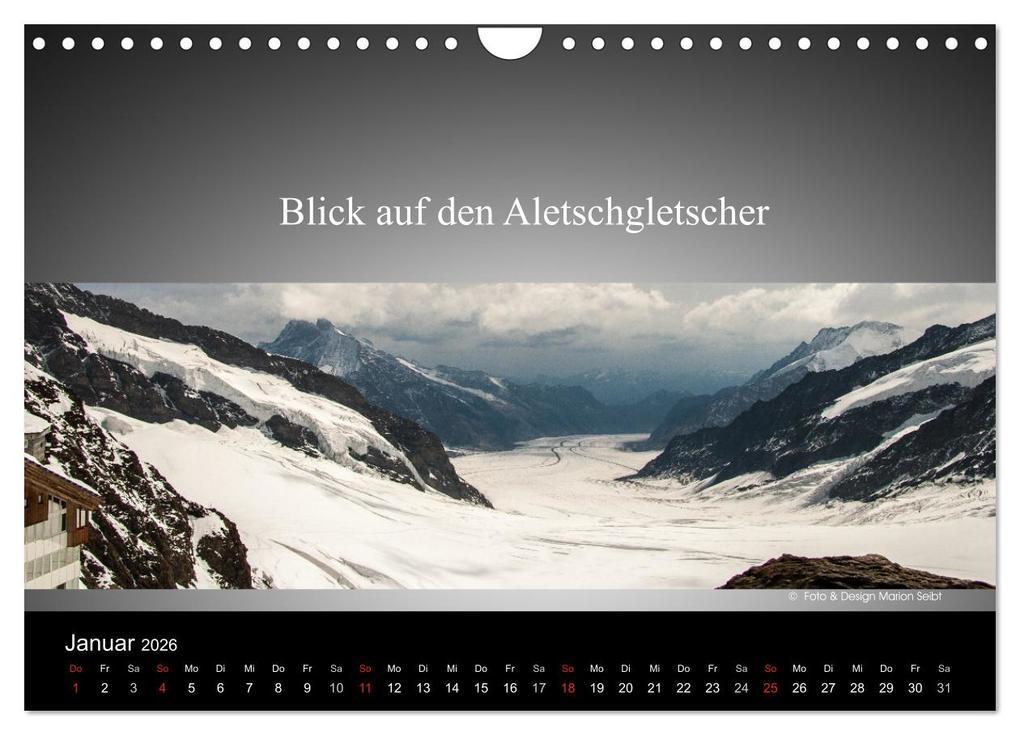 Weitere Ansicht: Panorama Schweiz (Wandkalender 2026 DIN A4 quer), CALVENDO Monatskalender | Marion Seibt, Calvendo