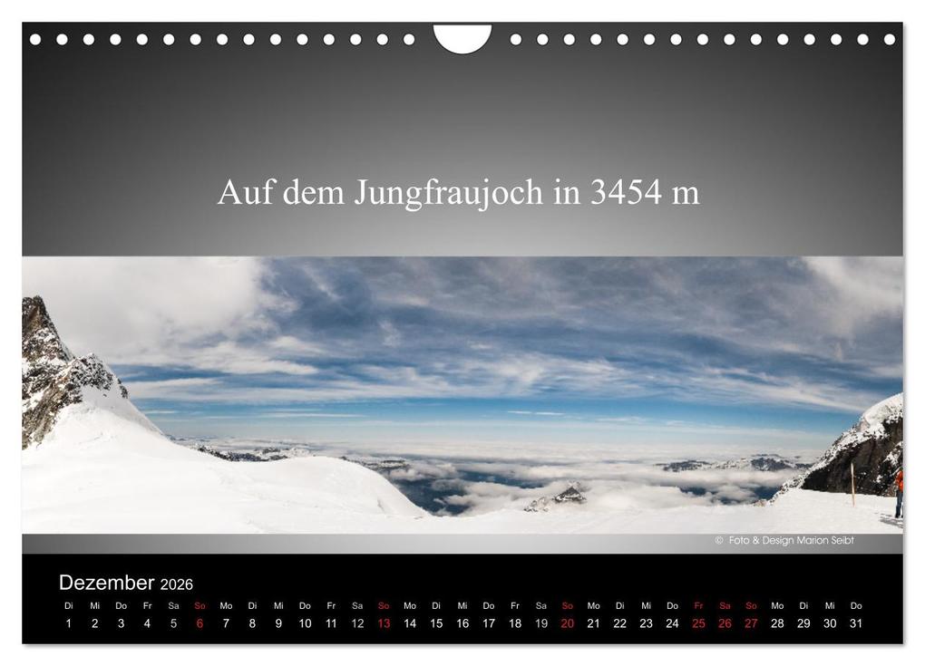 Weitere Ansicht: Panorama Schweiz (Wandkalender 2026 DIN A4 quer), CALVENDO Monatskalender | Marion Seibt, Calvendo