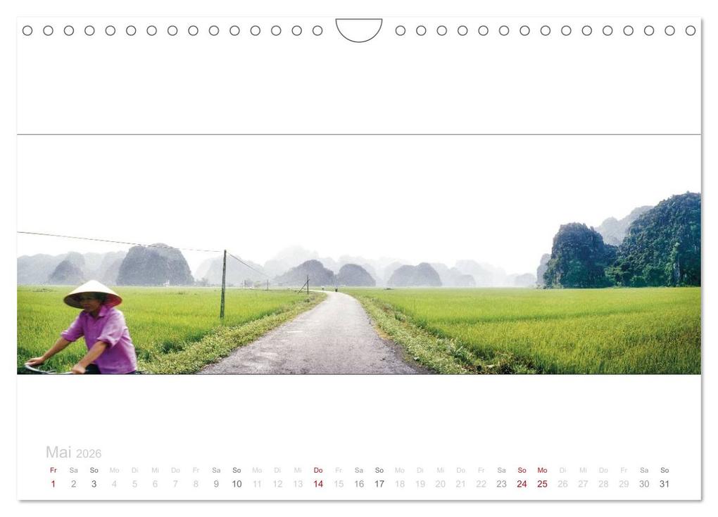 Weitere Ansicht: Vietnam Panorama (Wandkalender 2026 DIN A4 quer), CALVENDO Monatskalender | studio visuell photography, Calvendo