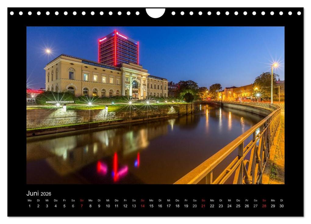 Weitere Ansicht: BRAUNSCHWEIG - Abendliche Impressionen (Wandkalender 2026 DIN A4 quer), CALVENDO Monatskalender | Christine Berkhoff, Calvendo