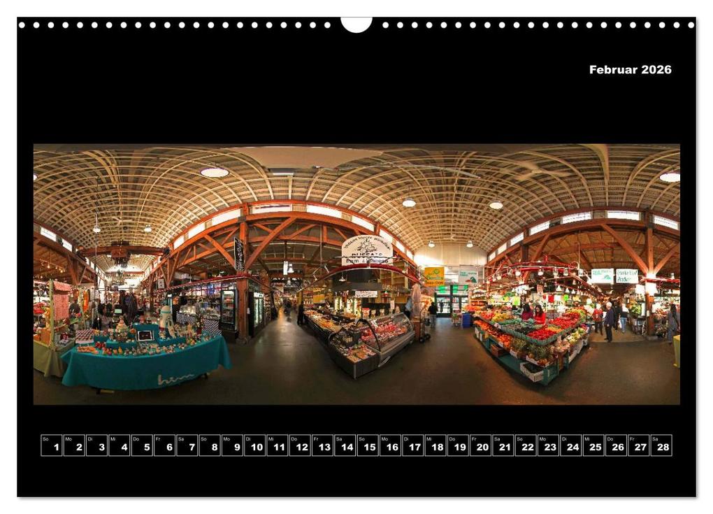 Weitere Ansicht: Vancouver / Kanada in faszinierender 360° Panorama-Photographie (Wandkalender 2026 DIN A3 quer), CALVENDO Monatskalender | Copyright by AmosArtwork, Armin Portele, Calvendo