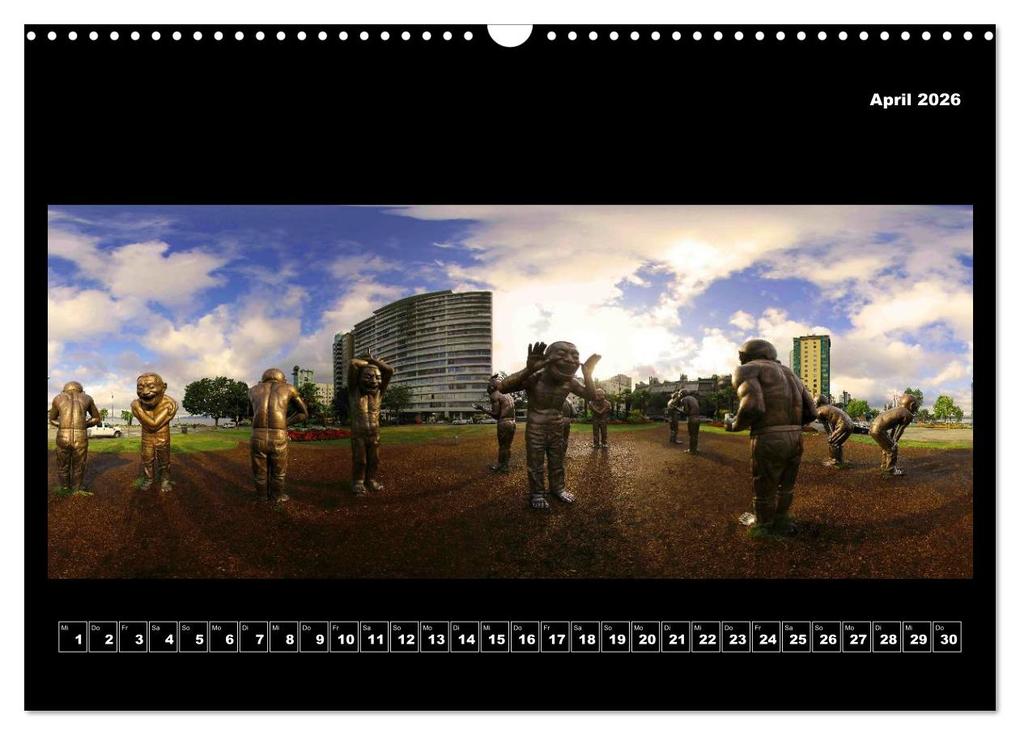 Weitere Ansicht: Vancouver / Kanada in faszinierender 360° Panorama-Photographie (Wandkalender 2026 DIN A3 quer), CALVENDO Monatskalender | Copyright by AmosArtwork, Armin Portele, Calvendo