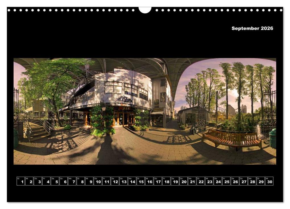 Weitere Ansicht: Vancouver / Kanada in faszinierender 360° Panorama-Photographie (Wandkalender 2026 DIN A3 quer), CALVENDO Monatskalender | Copyright by AmosArtwork, Armin Portele, Calvendo
