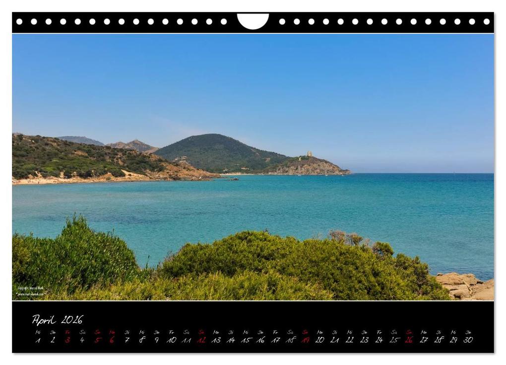 Weitere Ansicht: Sardinien Panoramakalender (Wandkalender 2026 DIN A4 quer), CALVENDO Monatskalender | Marcel Wenk, Calvendo