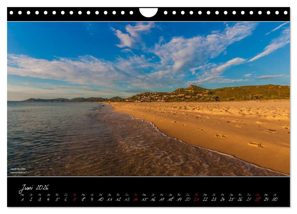 Weitere Ansicht: Sardinien Panoramakalender (Wandkalender 2026 DIN A4 quer), CALVENDO Monatskalender | Marcel Wenk, Calvendo