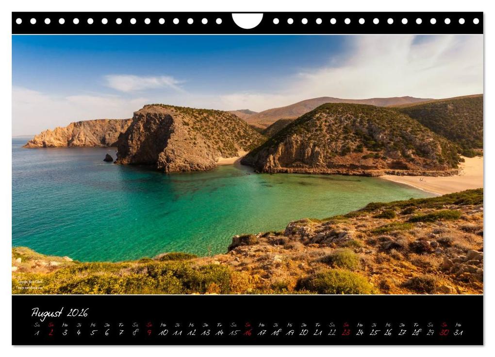 Weitere Ansicht: Sardinien Panoramakalender (Wandkalender 2026 DIN A4 quer), CALVENDO Monatskalender | Marcel Wenk, Calvendo