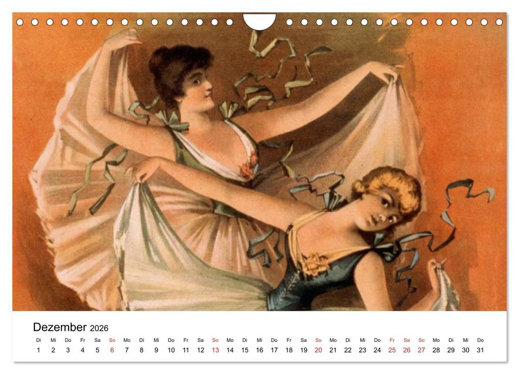 Weitere Ansicht: Vintage-Poster aus Theater, Film und Werbung (Wandkalender 2026 DIN A4 quer), CALVENDO Monatskalender | Elisabeth Stanzer, Calvendo