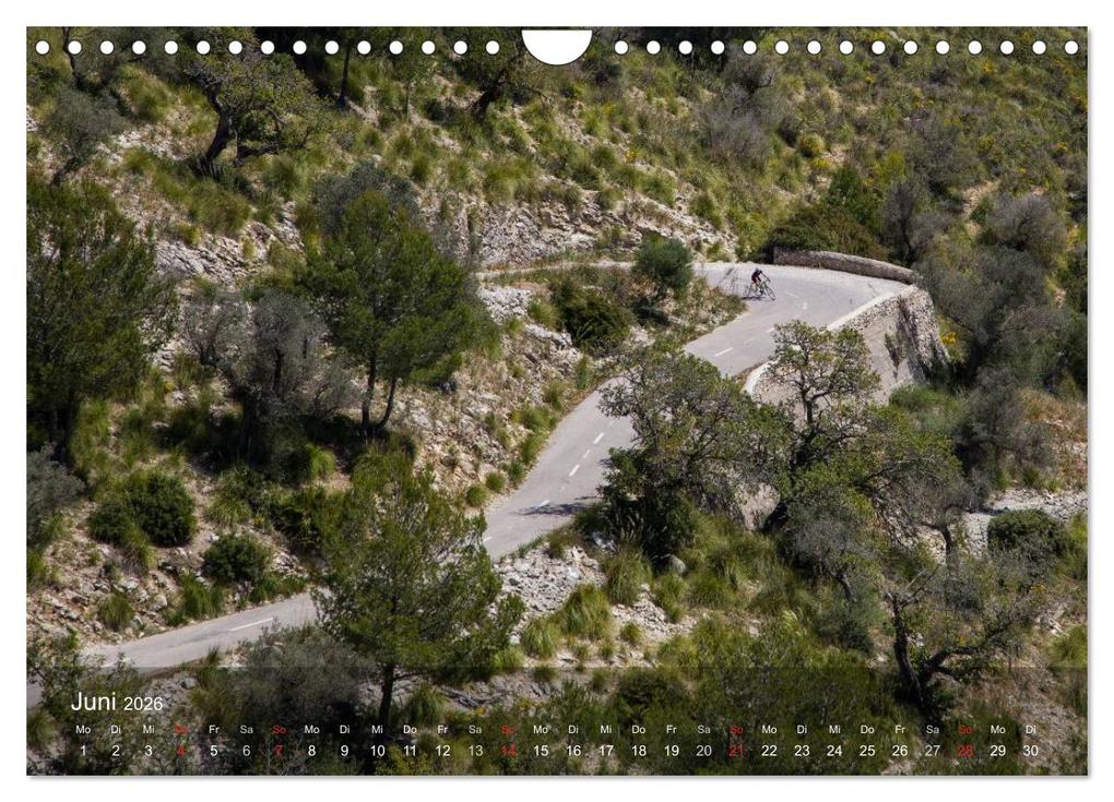 Weitere Ansicht: Mit dem Rennrad auf Mallorca (Wandkalender 2026 DIN A4 quer), CALVENDO Monatskalender | Herbert Poul, Calvendo