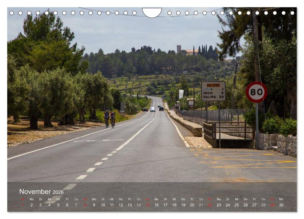 Weitere Ansicht: Mit dem Rennrad auf Mallorca (Wandkalender 2026 DIN A4 quer), CALVENDO Monatskalender | Herbert Poul, Calvendo