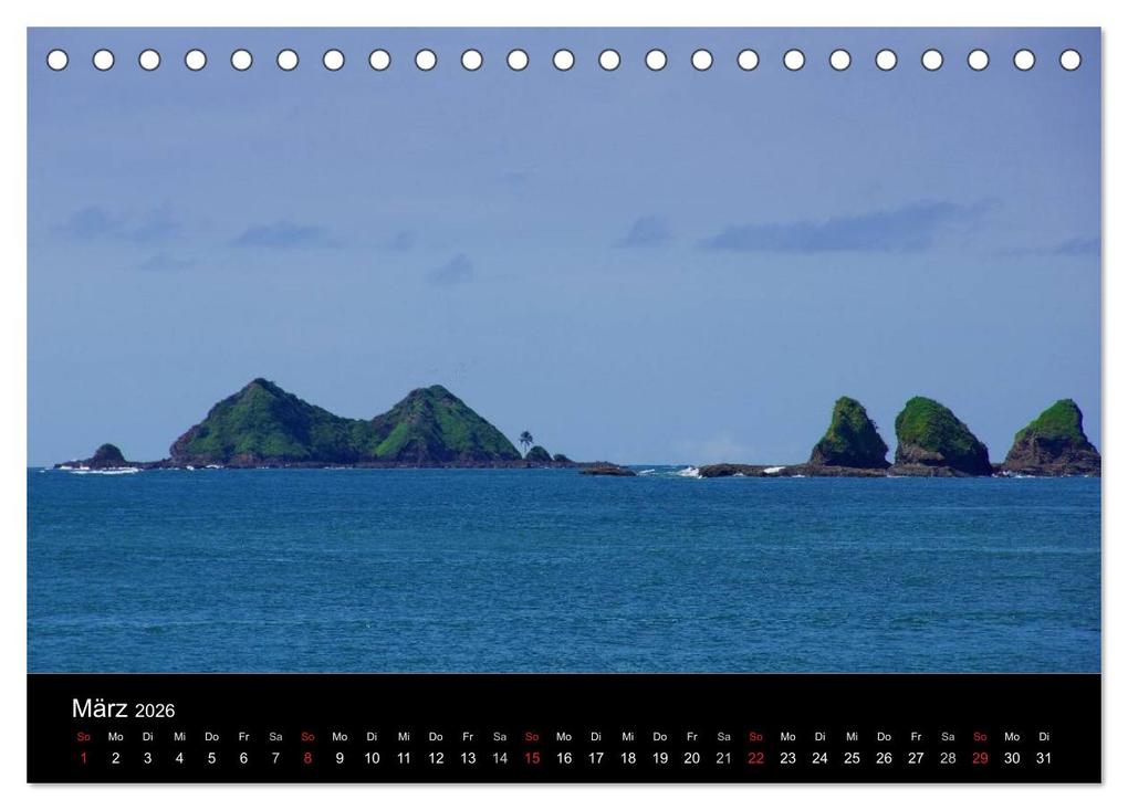 Weitere Ansicht: Costa Rica (Tischkalender 2026 DIN A5 quer), CALVENDO Monatskalender | M.Polok M.Polok, Calvendo, M.Polok