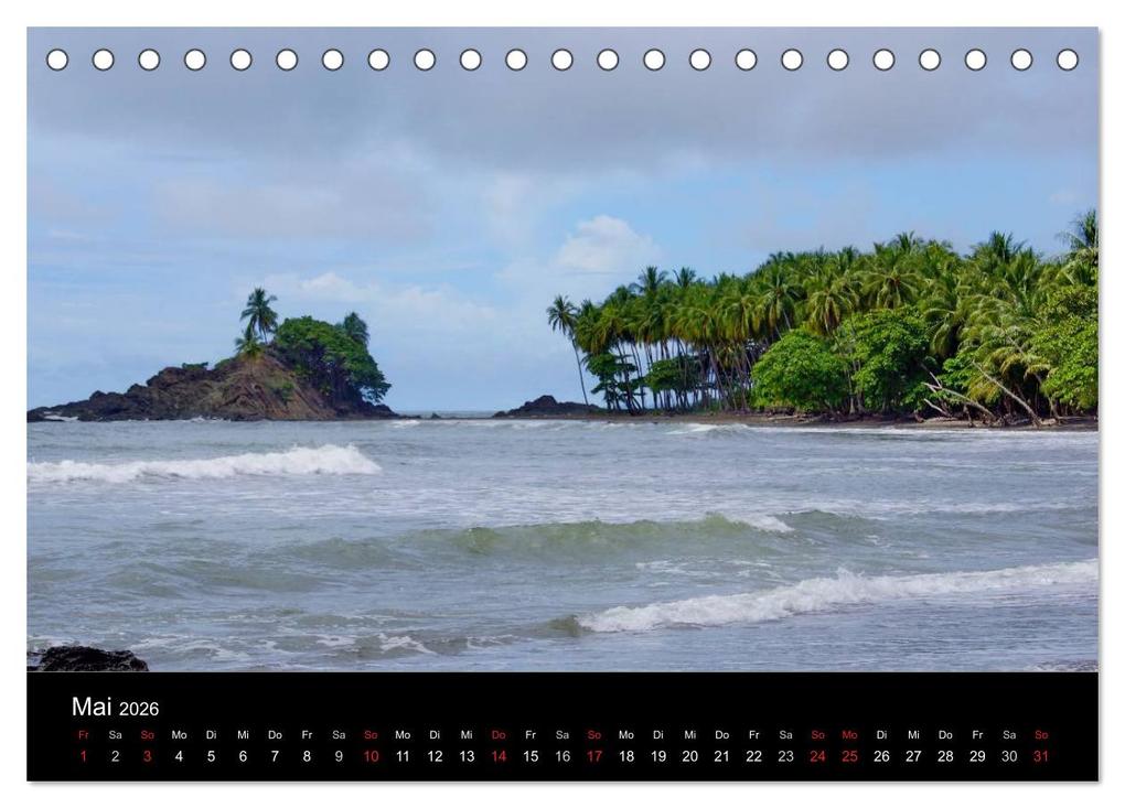 Weitere Ansicht: Costa Rica (Tischkalender 2026 DIN A5 quer), CALVENDO Monatskalender | M.Polok M.Polok, Calvendo, M.Polok