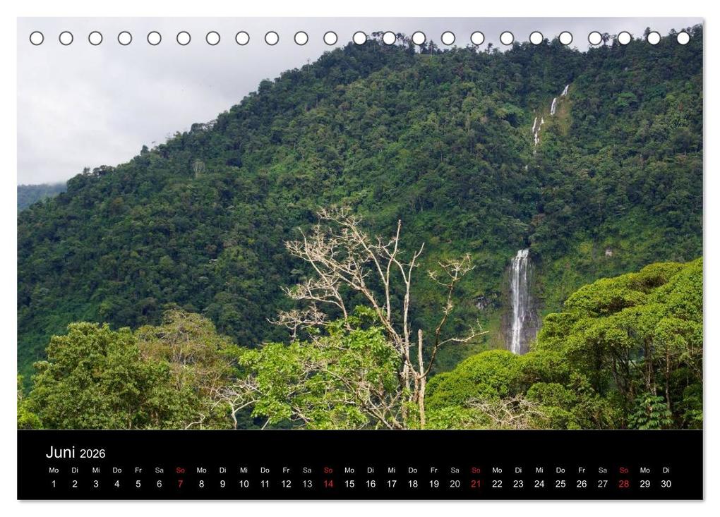 Weitere Ansicht: Costa Rica (Tischkalender 2026 DIN A5 quer), CALVENDO Monatskalender | M.Polok M.Polok, Calvendo, M.Polok