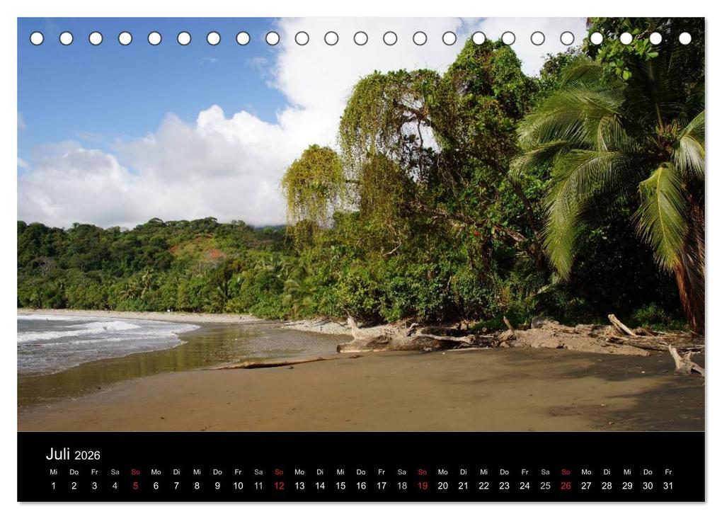 Weitere Ansicht: Costa Rica (Tischkalender 2026 DIN A5 quer), CALVENDO Monatskalender | M.Polok M.Polok, Calvendo, M.Polok
