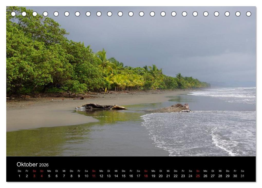 Weitere Ansicht: Costa Rica (Tischkalender 2026 DIN A5 quer), CALVENDO Monatskalender | M.Polok M.Polok, Calvendo, M.Polok