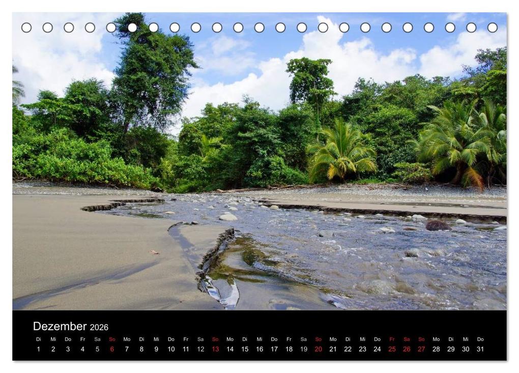 Weitere Ansicht: Costa Rica (Tischkalender 2026 DIN A5 quer), CALVENDO Monatskalender | M.Polok M.Polok, Calvendo, M.Polok