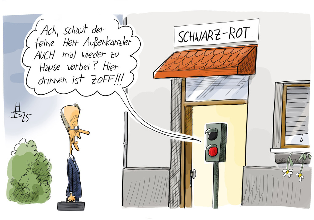 Weitere Ansicht: Cartoons des Jahres 2025 | Heiko Sakurai