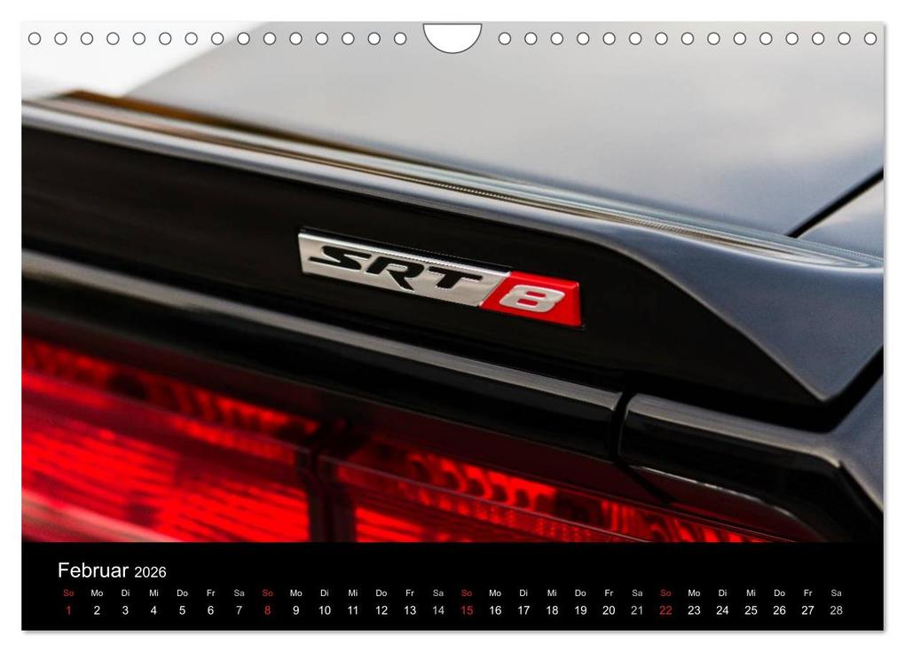 Weitere Ansicht: Dodge Challenger SRT8 (Wandkalender 2026 DIN A4 quer), CALVENDO Monatskalender | Andre Xander, Calvendo