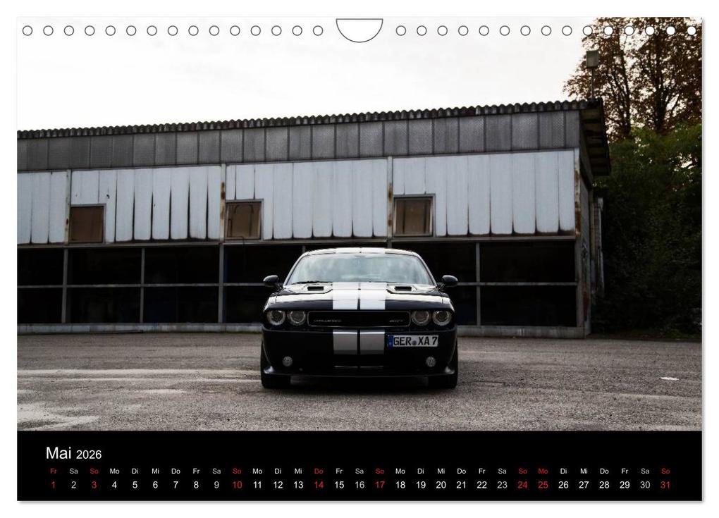 Weitere Ansicht: Dodge Challenger SRT8 (Wandkalender 2026 DIN A4 quer), CALVENDO Monatskalender | Andre Xander, Calvendo