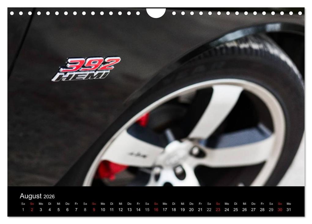 Weitere Ansicht: Dodge Challenger SRT8 (Wandkalender 2026 DIN A4 quer), CALVENDO Monatskalender | Andre Xander, Calvendo