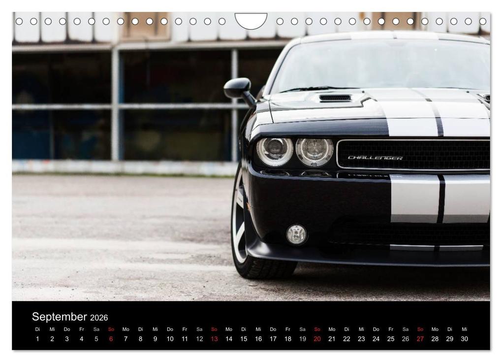 Weitere Ansicht: Dodge Challenger SRT8 (Wandkalender 2026 DIN A4 quer), CALVENDO Monatskalender | Andre Xander, Calvendo