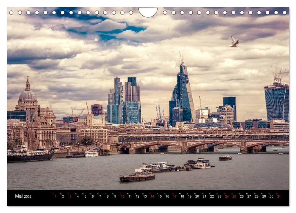 Weitere Ansicht: Weltmetropole London (Wandkalender 2026 DIN A4 quer), CALVENDO Monatskalender | Stefan Becker, Calvendo